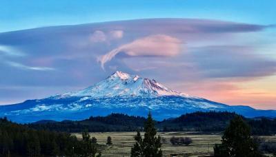 Mt. Shasta from Shasta Valley