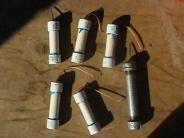 Recovered pipe bombs from an event in Scott Valley