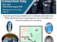 Illegal Pesticide Amnesty Collection Day flyer Image