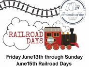 Friday June 13 through Sunday June15 Railroad Days Dunsmuir Library