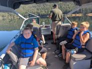 Lake Siskiyou Boat Ride
