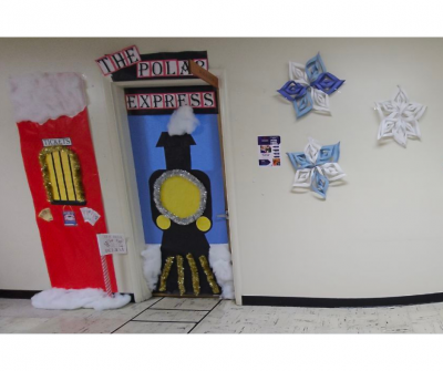Deck Your Door Winner_Polar Express