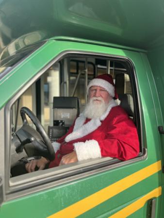 Santa on STAGE
