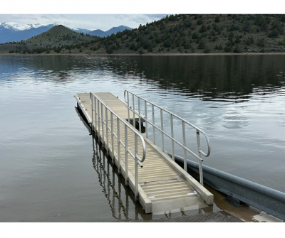 Lake Shastina Dock Repaired
