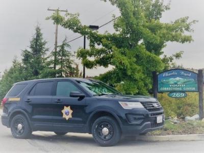 Probation SUV in Front of Charlie's Place