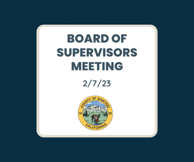 Board of Supervisors Regular Meeting