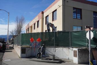 Construction at County Government Center