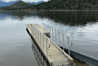 Lake Shastina Dock Repaired