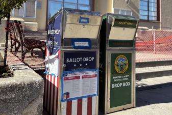 Tax Collector Secured Drop Box